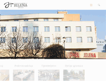 Tablet Screenshot of hotel-jelena.com